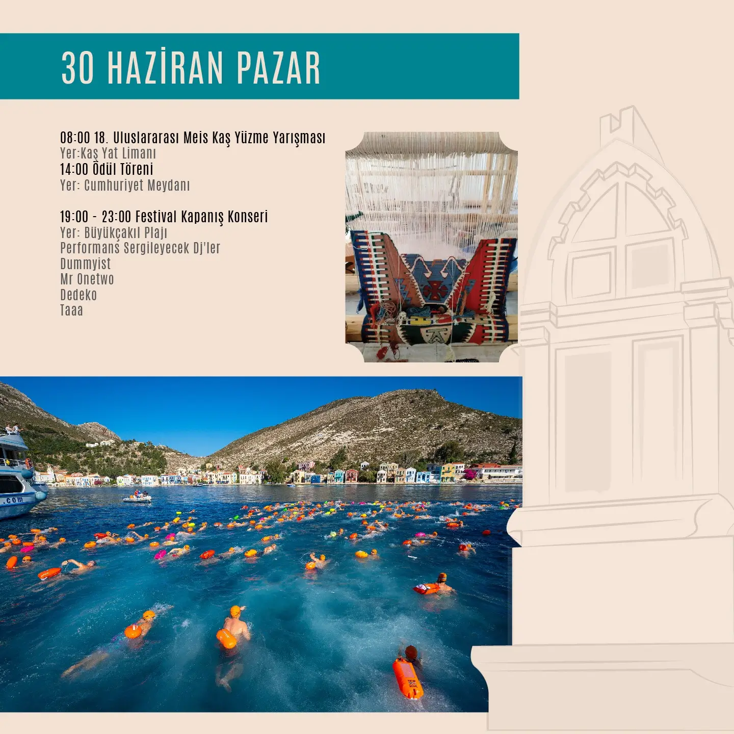 Uluslararası Likya Kaş Kültür ve Sanat Festivali Programı